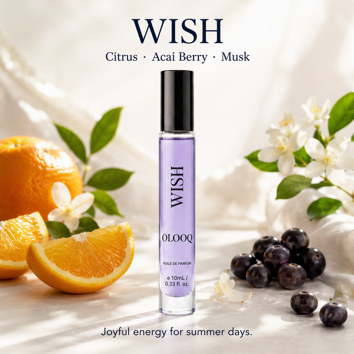 WISH — Perfume Roll-on For Warm Summer Days